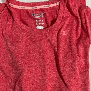 Champion Heather Red Powertrain Tee